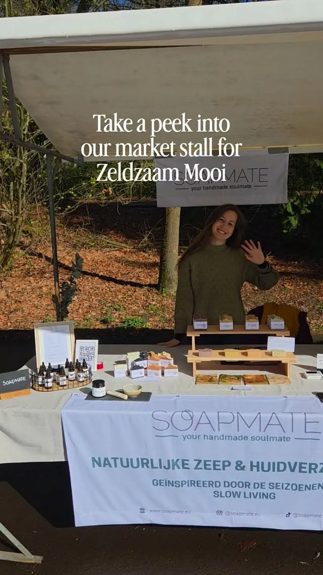 Yesterday we participated in our first market for this year in the lovely city of Arnhem that we are happy to also call home ❤️

It was the perfect offline event to introduce our spring collection and a few new additions to our skincare line.

While I went with low expectations because of the chilly weather and it being a Sunday, I was amazed at how many people showed up! We had such lovely conversations with everyone who stopped at our stall - from natural ingredients in everyday life, slow living, all the way to sharing life stories and experiences. 

I'm super happy with all the connections we made and looking forward to the next time we join @zeldzaam_mooi 

.

.

.

#handmademarketstall #farmersmarket #soapmate #zeldzaammooi #artisanmarkets