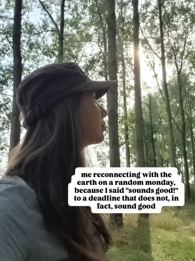 If you also say "sounds good!" while internally screaming, this one's for you. Tag the friend who needs a barefoot reset today.

.

.

.

#slowliving #naturelovers #aardeverbinding #natuurlijkleven #zelfzorgmomentje